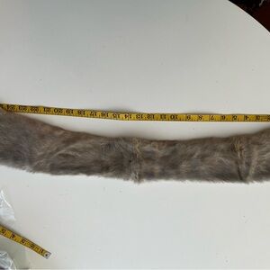 Vintage Gray Mink Collar